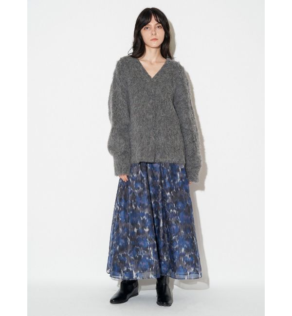 ELENDEEK「BLURRED PRINT SK」|スカート|