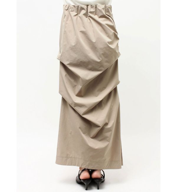 ELENDEEK「ASYME TUCK I-LINE SK」|スカート|