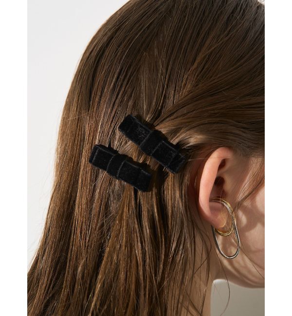 ELENDEEK「【jardin des cheveux】MINI RIBBON BARRETTE」|その他|