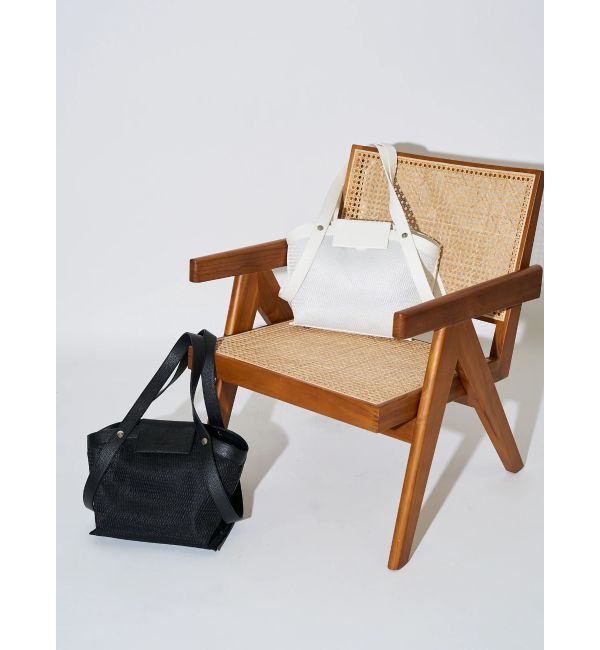ELENDEEK「2WAY HANDLE MESH BAG」|トートバッグ|