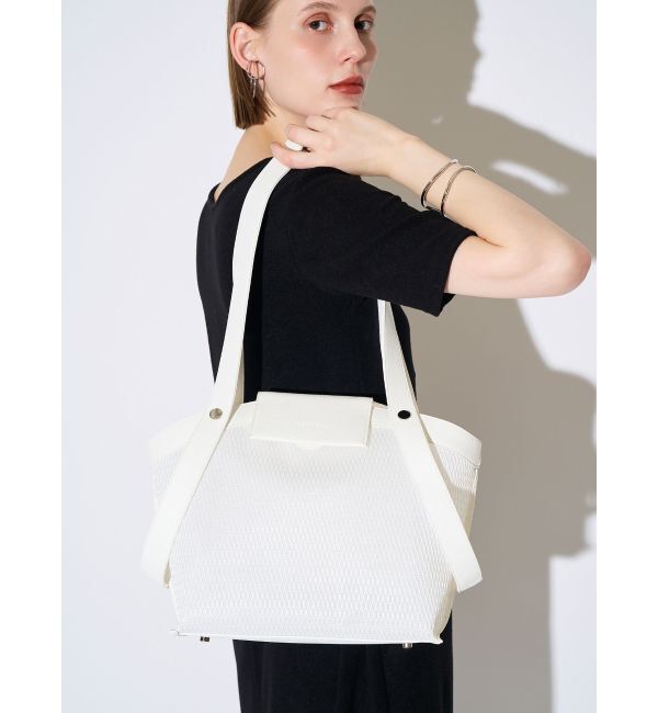 ELENDEEK「2WAY HANDLE MESH BAG」|トートバッグ|