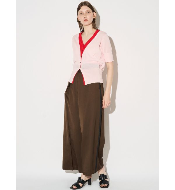 ELENDEEK「COLOR LAYERED HALF SLEEVES KT」|ニット・セーター|