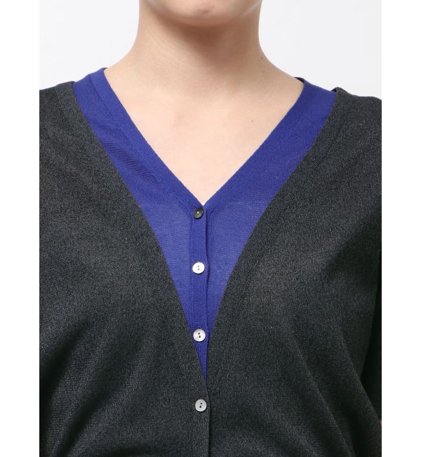 ELENDEEK「COLOR LAYERED HALF SLEEVES KT」|ニット・セーター|