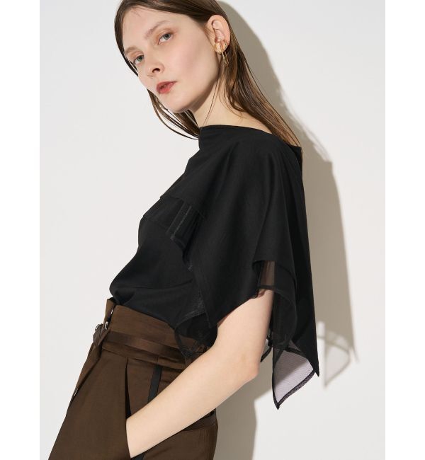 ELENDEEK「CAPE LAYERD CS」|Tシャツ・カットソー|