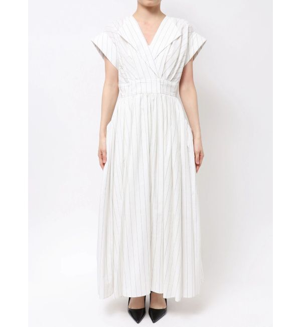 ELENDEEK「OPEN COLLAR SHIRT OP」|ワンピース|