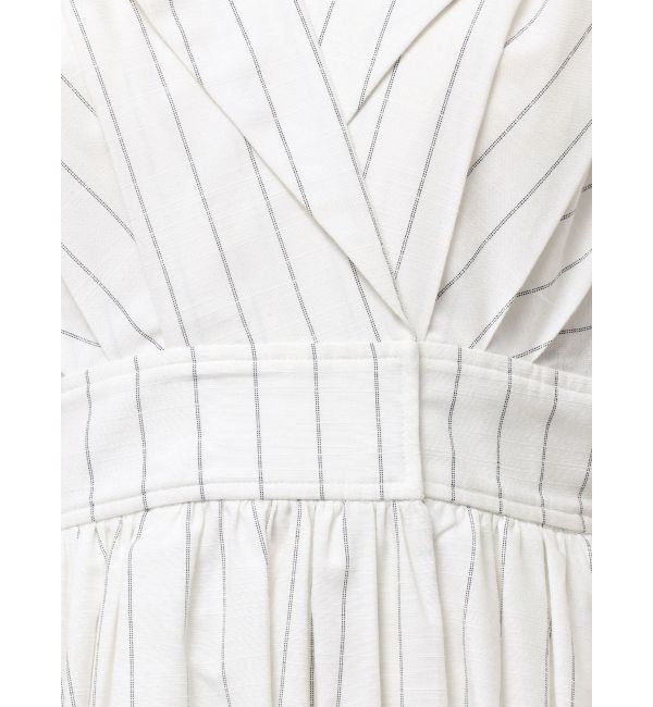 ELENDEEK「OPEN COLLAR SHIRT OP」|ワンピース|