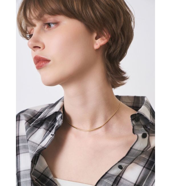 ELENDEEK「PEARL SLIDER NECKLACE」|ネックレス|