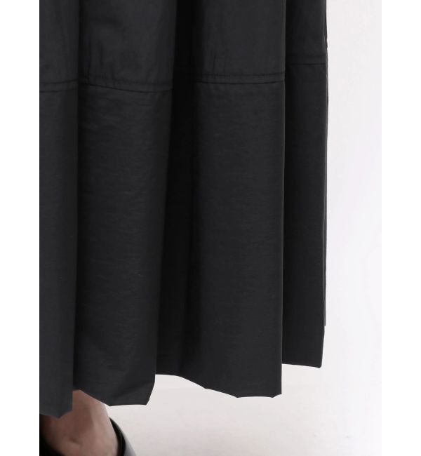 ELENDEEK「ROUND SLEEVE GATHER OP」|ワンピース|