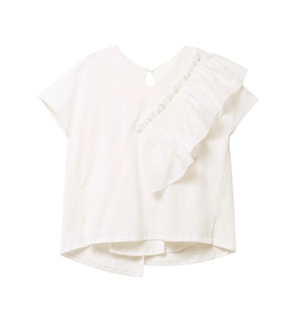 ELENDEEK「FRILL DOCKING CS」|Tシャツ・カットソー|