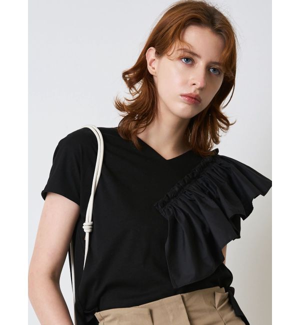 ELENDEEK「FRILL DOCKING CS」|Tシャツ・カットソー|