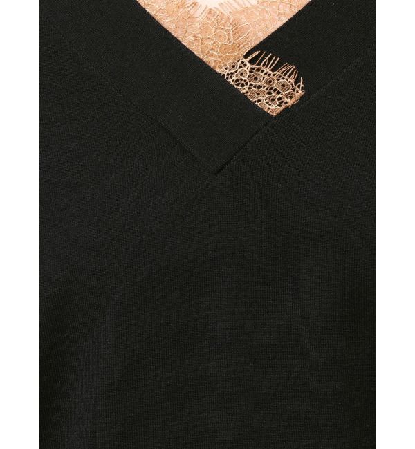 ELENDEEK「LACE TRIMMING KT TOP」|ニット・セーター|