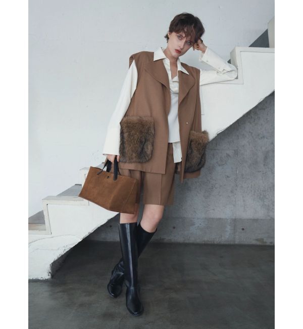 ELENDEEK「IN HEEL LONG BOOTS」|ロングブーツ|