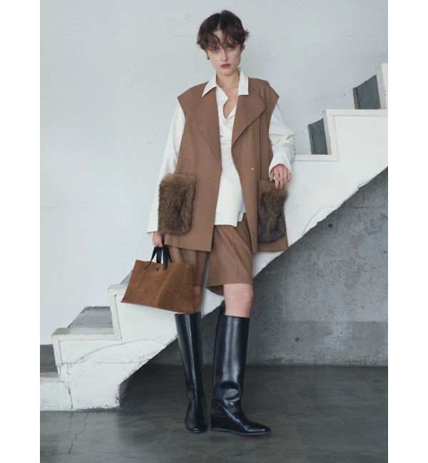 ELENDEEK「IN HEEL LONG BOOTS」|ロングブーツ|