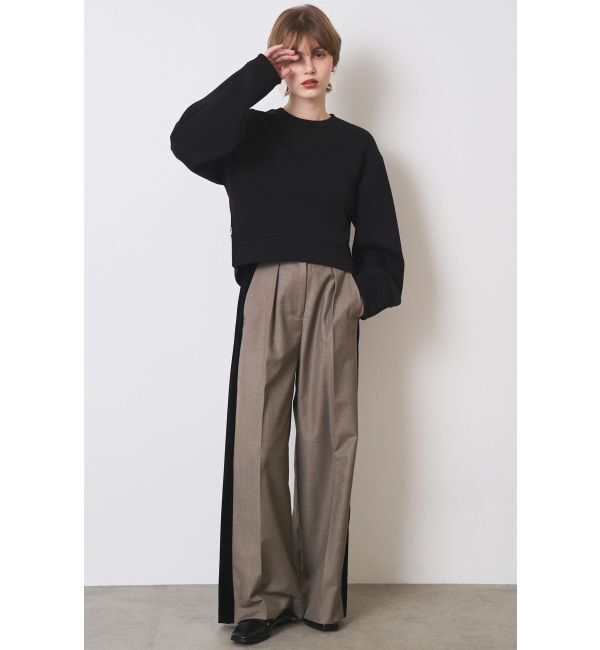 ELENDEEK「TUCK HEM CROPPED CS」|Tシャツ・カットソー|