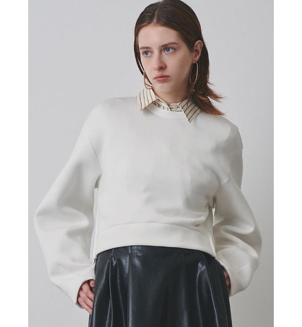 ELENDEEK「TUCK HEM CROPPED CS」|Tシャツ・カットソー|