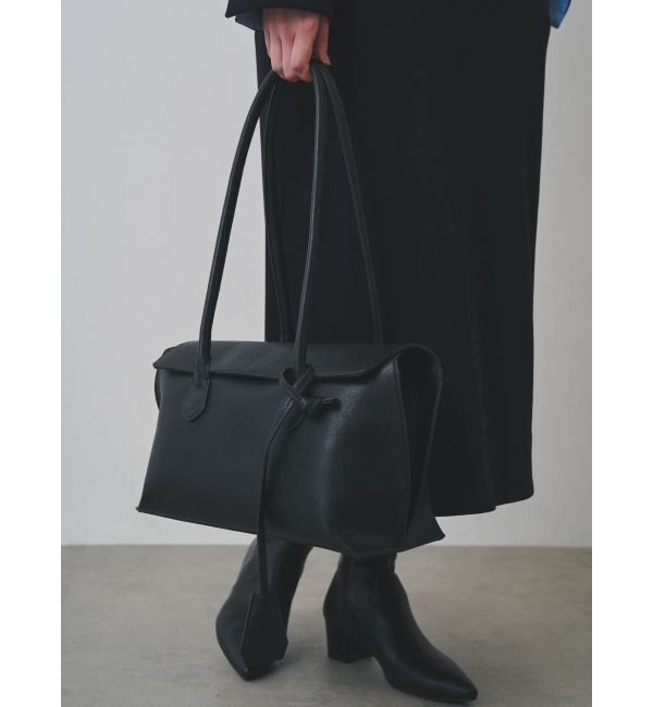 ELENDEEK「CURVE FLAP BOSTON BAG」|ボストンバッグ|