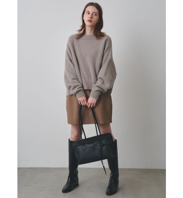ELENDEEK「CURVE FLAP BOSTON BAG」|ボストンバッグ|