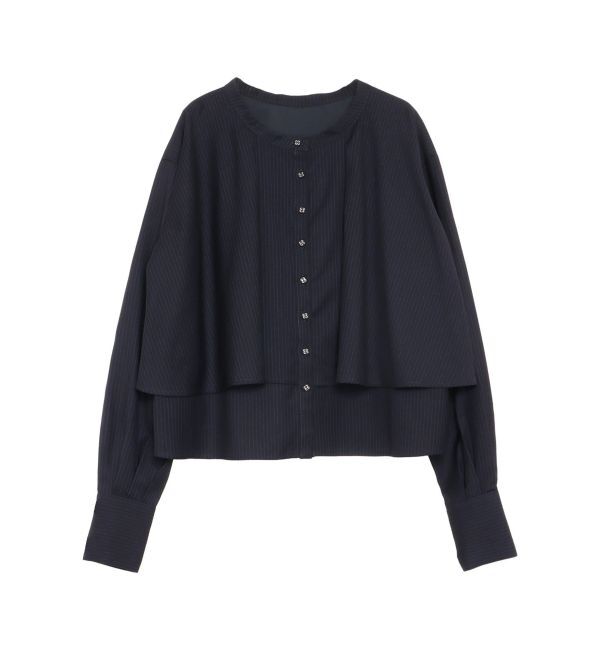 ELENDEEK「FLARE LAYERED SH」|シャツ・ブラウス|