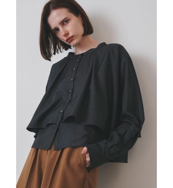 ELENDEEK「FLARE LAYERED SH」|シャツ・ブラウス|