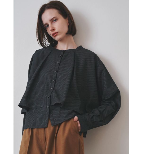 ELENDEEK「FLARE LAYERED SH」|シャツ・ブラウス|