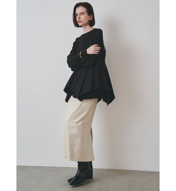 ELENDEEK「DOCKING RANDOM HEM CS」|Tシャツ・カットソー|