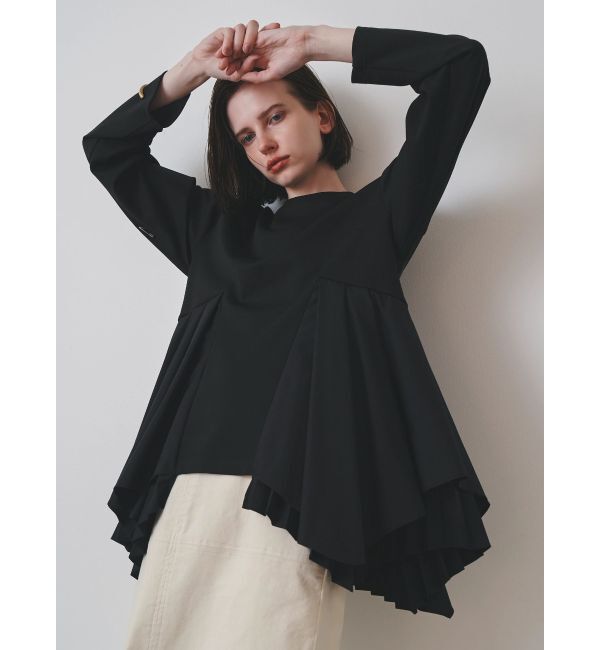 ELENDEEK「DOCKING RANDOM HEM CS」|Tシャツ・カットソー|