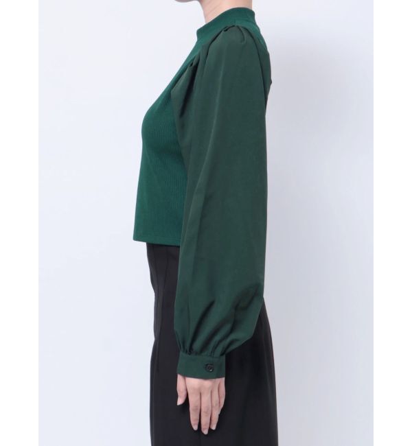 MURUA「テレコドッキングトップス」|Tシャツ・カットソー|