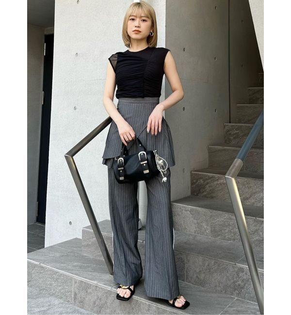 MURUA「カットオフストレートパンツ」|その他|