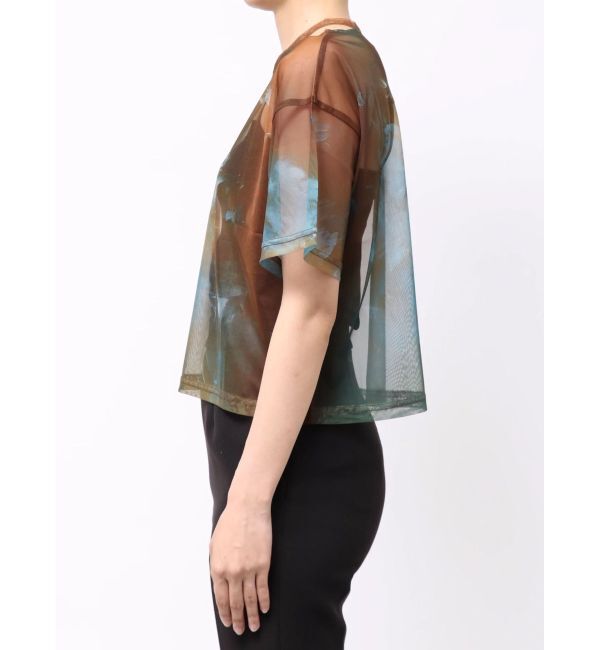MURUA「【LIA KIMURA&times;MURUA】シアーTシャツ」|Tシャツ・カットソー|