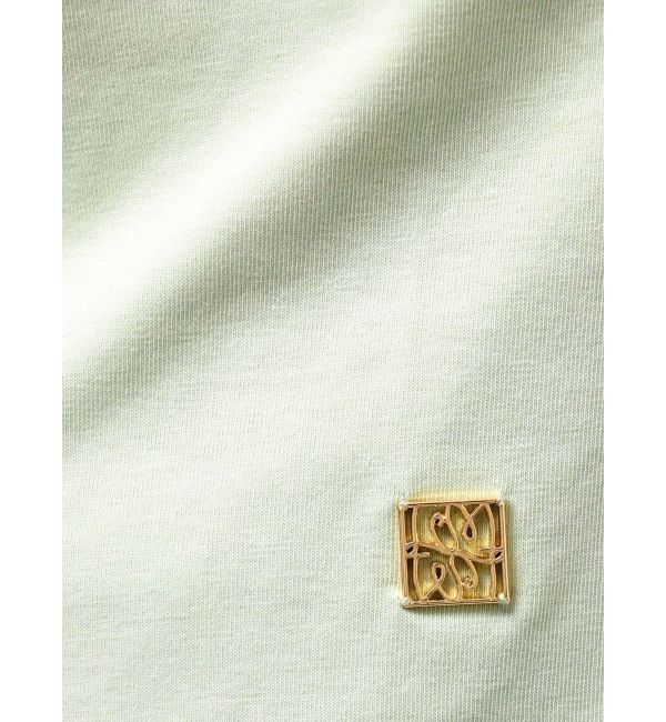 LAGUNAMOON「【接触冷感】オフショルドレープカットトップス」|Tシャツ・カットソー|