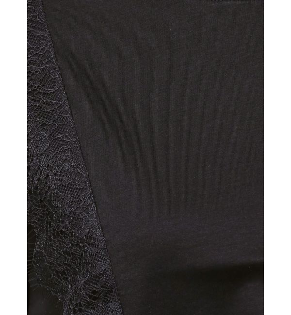 LAGUNAMOON「レースドッキングTシャツ」|Tシャツ・カットソー|