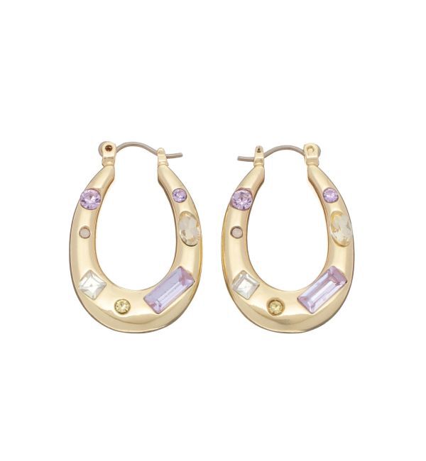 LAGUNAMOON「ミックスストーンピアス」|ピアス|