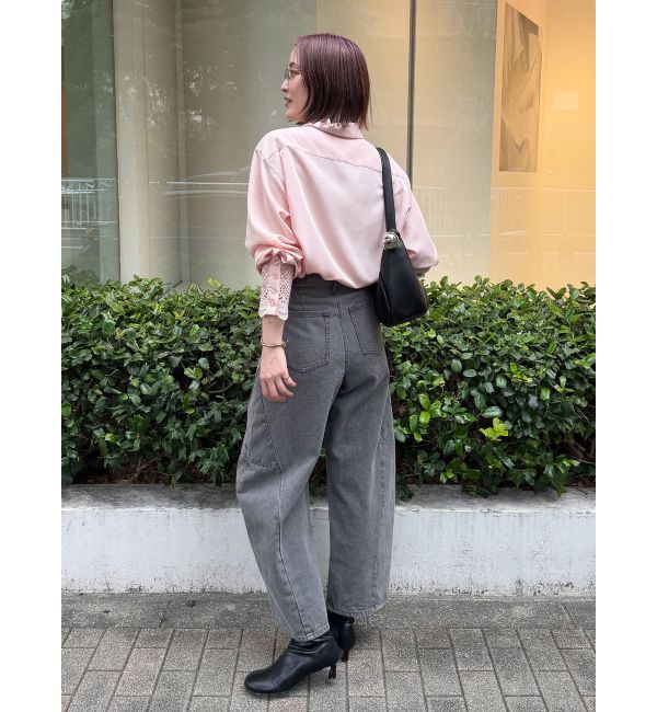 LAGUNAMOON「【WEB限定】レースカフスシャツ」|シャツ・ブラウス|
