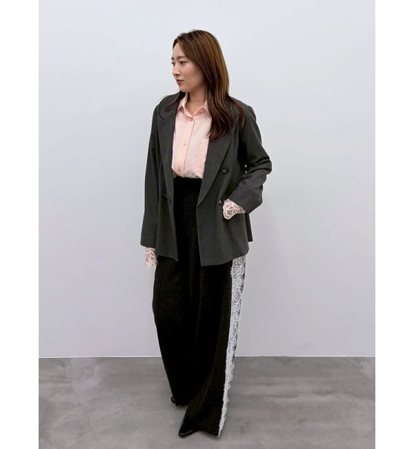 LAGUNAMOON「【WEB限定】レースカフスシャツ」|シャツ・ブラウス|