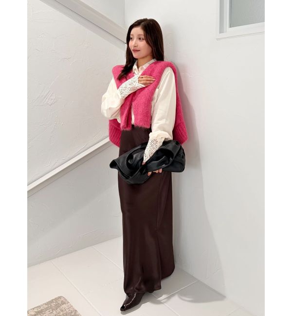 LAGUNAMOON「【WEB限定】レースカフスシャツ」|シャツ・ブラウス|