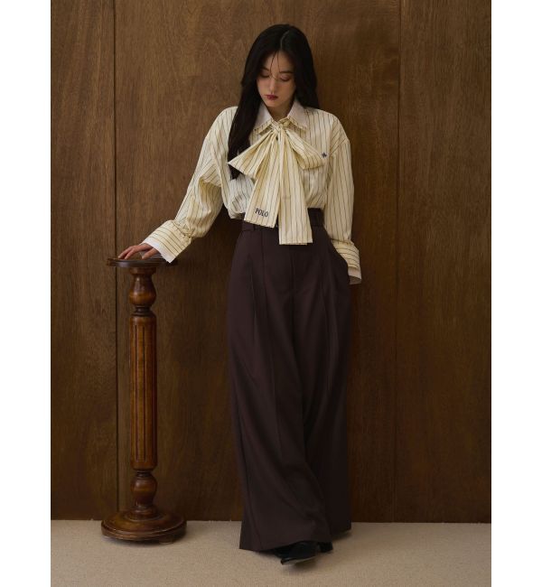 LAGUNAMOON「【POLO BCSコラボ】ボウタイシャツ」|シャツ・ブラウス|