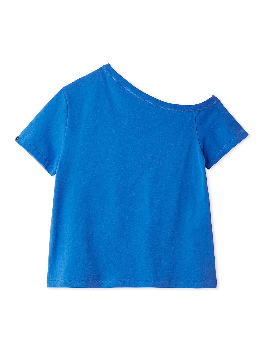 Mila Owen「アシンメトリーネックＴシャツ」|Tシャツ・カットソー|BLU
