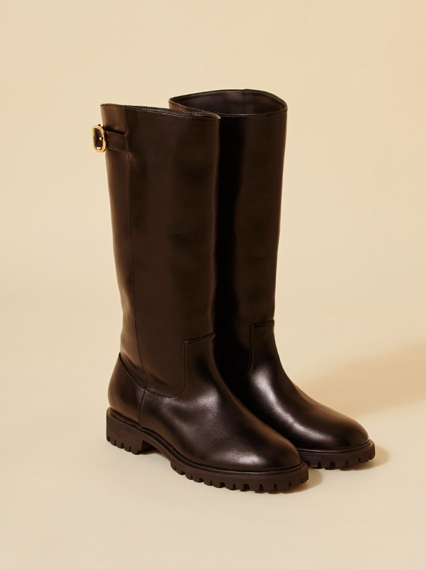 SNIDEL「ジョッキーブーツ」|ショートブーツ|DBRW