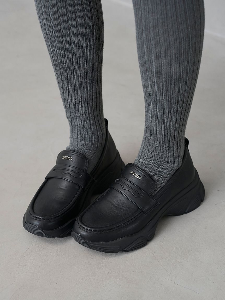 SNIDEL「スニーカーソールローファー」|パンプス|