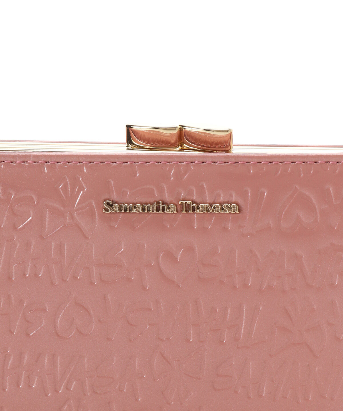 Samantha Thavasa「スクリッタ柄 エナメル口金折財布[Revival Collection]」|財布|