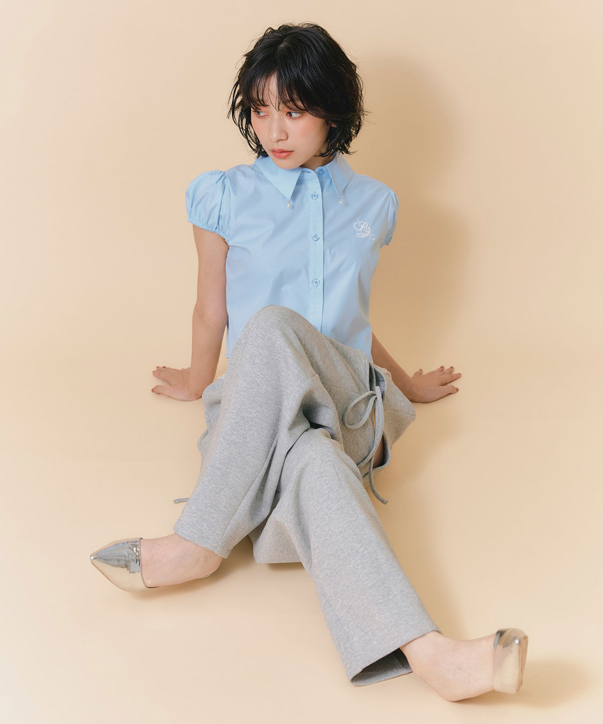 REDYAZEL「ウエストレースサイドカットアウトパンツ」|その他|