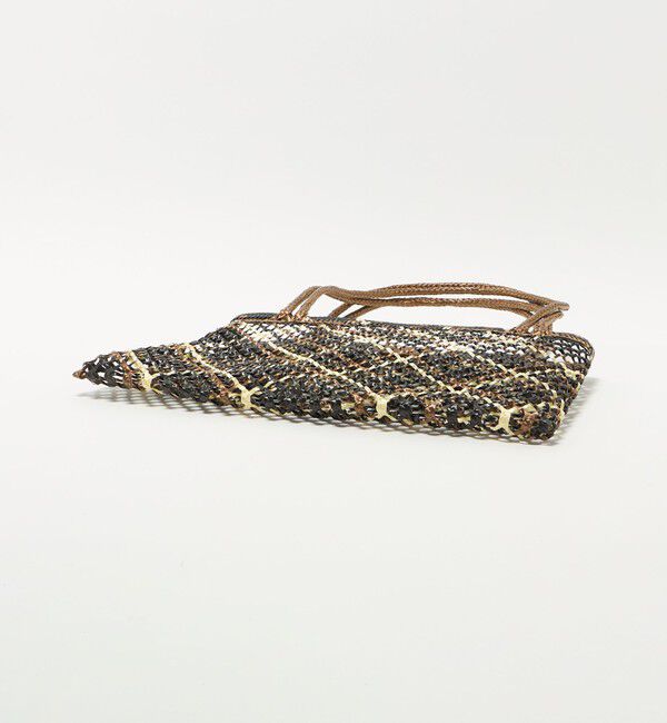 ODETTE E ODILE「＜Diminutivo＞ スカシアミメッシュ L」|かごバッグ|
