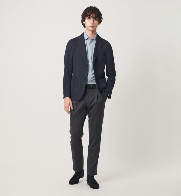 UNITED ARROWS「ロイヤルオックス ショートスリーブ セミワイドカラーシャツ  COMFORT EASY―MODEL 抗菌防臭」|シャツ・ブラウス|