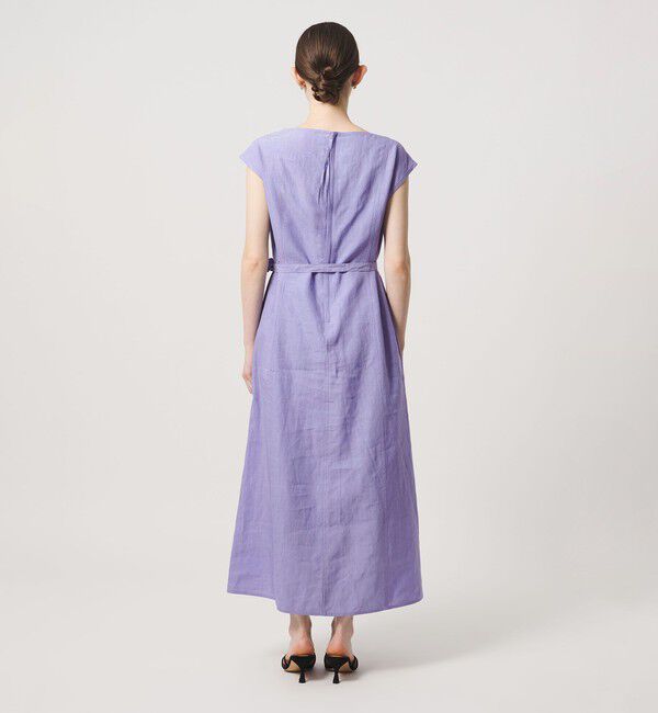 UNITED ARROWS「リネン シャーリング スキッパー ワンピース ‐ウォッシャブル‐」|ワンピース|