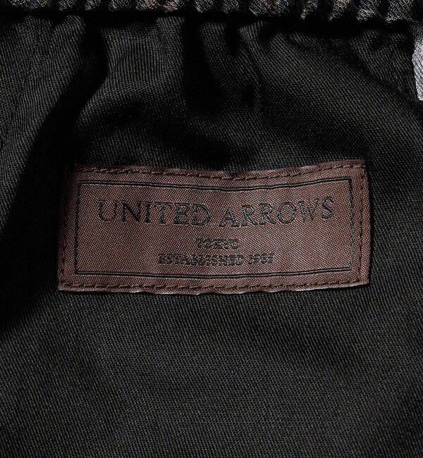 UNITED ARROWS「ペイズリー プリント イージーパンツ」|チノ|