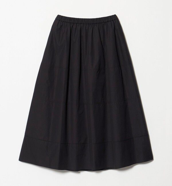 UNITED ARROWS「シルキー ギャザー フレア スカート ‐ウォッシャブル‐」|フレア|