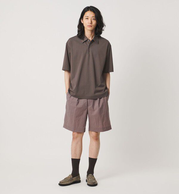 UNITED ARROWS「ALBINI アルビニ トリコット ポロシャツ 抗菌防臭」|ポロシャツ|