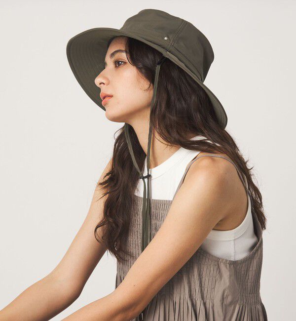 UNITED ARROWS green label relaxing「ワイドブリムハット UVカット」|ハット|