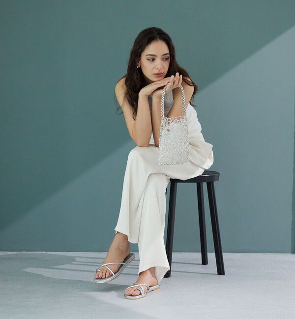 UNITED ARROWS green label relaxing「＜ANAN'S＞ビーズバッグ」|ハンドバッグ|