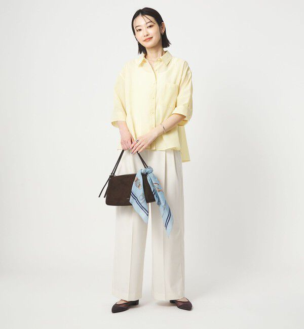 UNITED ARROWS green label relaxing「アキハ バック タック シャツ」|シャツ・ブラウス|